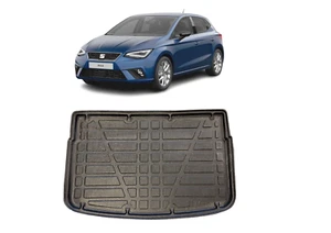 SEAT IBIZA 2022 ONWARDS Tailored Boot Liner Floor Mat Heavy Duty-Upper Level - Picture 1 of 10