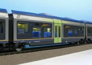 ViTrains 1065/L carrozza intermedia per ETR 425 livrea DTR grigio/blu/arancio - Imagen 1 de 1