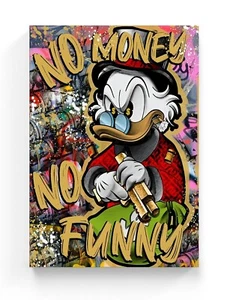 Quadro su tela Rich Donald graffiti colorati decorazione quadro da parete pop art poster - Foto 1 di 9