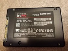 Samsung ssd 850 pro 256gb