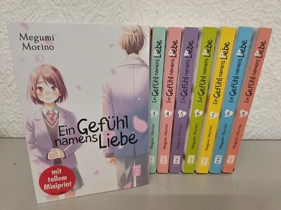 Ein Gefühl namens Liebe Band 1-15, komplett, Egmont Manga, Deutsch, NEU