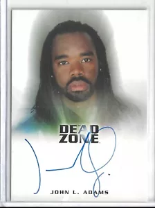 Dead Zone Autograph Card David John L Adams as Bruce Lewis KAC - Picture 1 of 2
