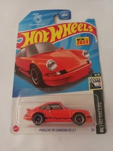 HOT WHEELS-PORSCE 911 CARRERA RS 2.7-SHIP ALL THE HOT WHEEL YOU BUY FOR $5.99 - Picture 1 of 1
