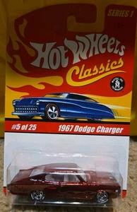 Hot Wheels Classics - 1967 Dodge Charger Series 1 - Superflame Dark Orange - Bild 1 von 5