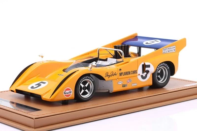New Tecnomodel McLaren M8D Can Am 1970 1:18 Model Car ORANGE TM18-331A KidBX - Image 1 of 4