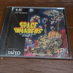 Space Invaders Revival PCE NTSC-J CIB Japan Import