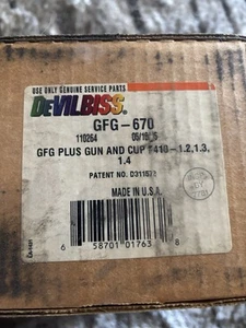 Devilbiss Plus Gravity Spray Gun - Picture 1 of 4