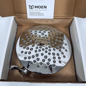 Moen Velocity S6320 Chrom Regendusche Duschkopf 2,5 GPM Max Neu Offener Karton - Bild 1 von 8