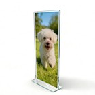 Clear Acrylic Sign Holder 2 Sided Display Picture Frame Literature Photo Menu