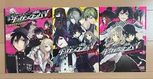 Nuevo Danganronpa V3 Cómic Antología Manga Japonés Vol.1-3 Juego Completo de JP - Imagen 1 de 3