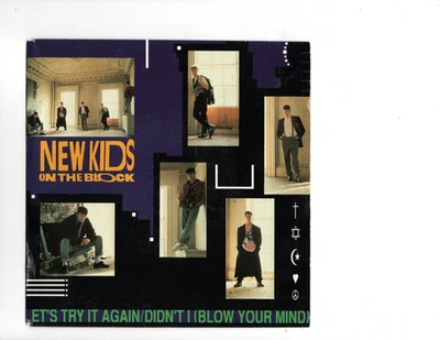 45 rpm - New Kids On The Block – Let's Try It Again - Holland - 1990 Foto 1 de 4