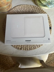 Courant Catch 3 Classics Tray - Wireless Charger - Belgian Linen - Photo 1 sur 4