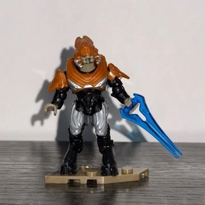 Mega Bloks Construx Halo Battle For The Ark Orange Elite Minor Figure Weapon - Picture 1 of 5