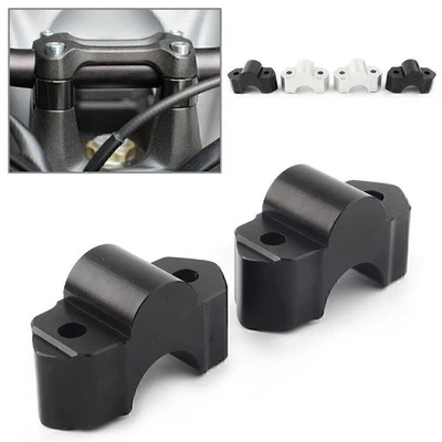 22mm Handlebar Riser Mount Clamps For KAWASAKI VERSYS1000 2015  2016 2017 2018 - Image 1 of 4