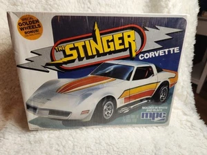MPC 1981 Corvette Twin-Turbo "The Stinger" Big 1:20 Scale Rare NIP - Picture 1 of 10