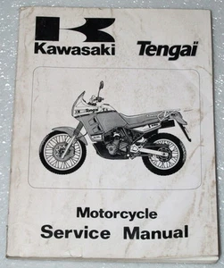 1989 1990 KAWASAKI TENGAI 650 500 KL500 KL650 B1 B2 Shop Service Repair Manual - Foto 1 di 1