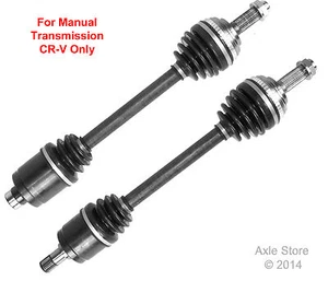 2 New CV Axles Front Left Right OE Replacement with Warranty Manual Trans Only - Picture 1 of 7