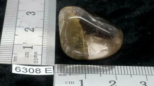 QUARTZ RUTILE - EXTRA - pierre roulee mineraux lithotherapie collection reiki - Picture 1 of 3