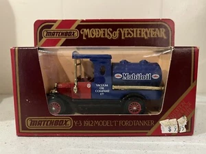 MOBIL OIL - Matchbox Models of Yesteryear 1912 Ford Model T - Picture 1 of 3
