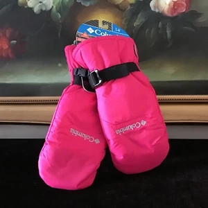 NWT Columbia Kids Youth Pink Mitten Waterproof & Breathable Size L - Picture 1 of 2