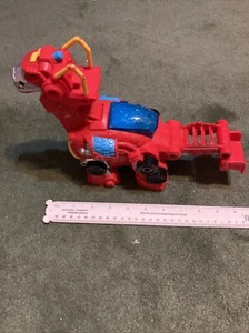 Playskool Heroes Transformers Rescue Bots Heatwave The Rescue Dinobot Dinosaur - Picture 1 of 11