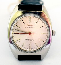 HMT Kohinoor White Dial Mechanical Hand winding 17J Elegant Men's Wrist Watch