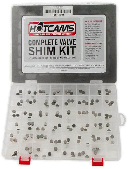 KIT DE CUÑA DE VÁLVULA HOT CAMS 1999-2000 CBR600F F4 HONDA 141 PIEZAS HON/KAW/SUZ/YAM HCSHIM0 Foto 1 de 1