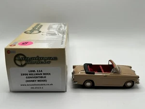 Lansdowne Models Maßstab 1:43 LDM114 1956 Hillman Minx Convertible Honey Beige 150 - Bild 1 von 17