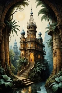 Oddity Oasis: Eccentric, Wild, and Whimsical 8x10 Art Prints  53982307 - Picture 1 of 1