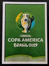 2019 PANINI Brazil Copa America STICKER #001 LOGO CONMEBOL CUP Brazil Edition