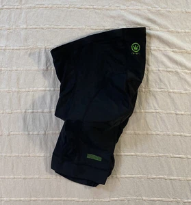 Canari Cycling Shorts Women's Size Large Black Gel Protection Padded Pull On - Picture 1 of 11