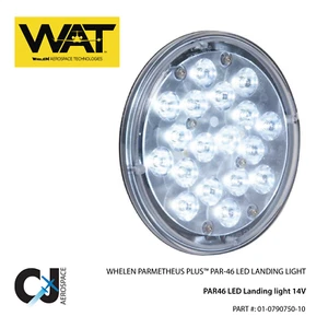 Whelen 01-0790750-10 Parmetheus Plus PAR46 LED Drop-In 14V Landing Light - Picture 1 of 7