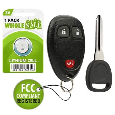 Replacement For 11 12 13 14 15 Chevrolet Captiva Sport Key + Fob Remote Foto 1 de 4