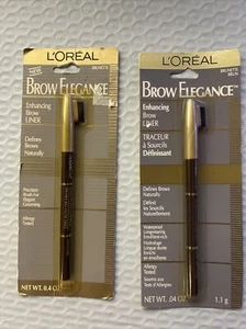 Lot of 2 NEW L'oreal BROW ELEGANCE Enhancing Brow Liner ~ BRUNETTE ~ - Picture 1 of 2