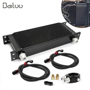 Oil CoolerKit Universal Engine Transmission 15 Rows AN10 10AN Aluminium Alloy - Picture 1 of 24