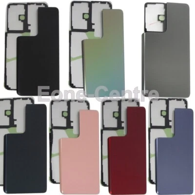 后电池玻璃保护套 适用于三星 Galaxy S10 S20 S21 S22 S23 S24 S25 + 标志 — 第 1/4 张图片