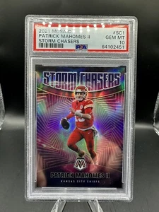 2021 Mosaik Patrick Mahomes Storm Chasers PSA 10 Koffer Hit #SC1 - Bild 1 von 2