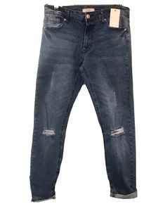 Forever 21 Jeans Womens 27 Mid Rise Skinny Zip 5-Pocket Classic Denim - Picture 1 of 5