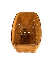 1995 Longaberger Small Vegetable Basket 10.5"L x 6.5"W x 7"H - Picture 1 of 3