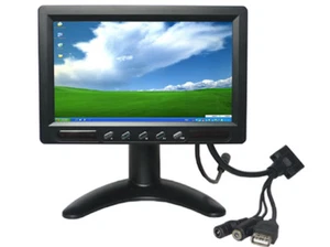  7" Stand Car LCD touch screen Monitor with AV in - Picture 1 of 11