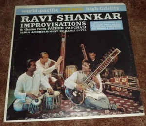 RAVI SHANKAR 33 RPM LP IMPROVISATIONS INDIAN SITAR WORLD PACIFIC 1962 - Bild 1 von 4