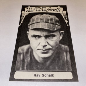 Ray Schalk Chicago White Sox 1975 All Time Greats TCMA Postcard