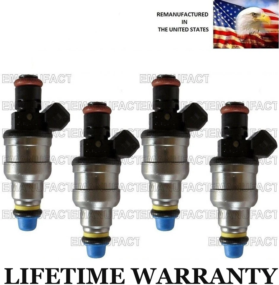 Injetores de combustível Bosch atualizados 4X 19LB para Ford Ranger Mazda B2300 2.3L - Imagem 1 de 1