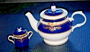 Titanic Authentic Replica RMS Titanic Inc Artifact Coll. Tea Pot & covered bowl - Picture 1 of 7