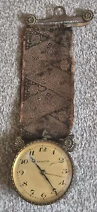 Antique Swiss Zenith Small Wall Clock NO: 77947 Works - Picture 1 of 14