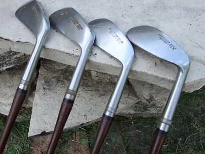 Hierros de golf Kroydon modelo 75 L, 2, 3, 4 y 8 ejes acanalados Hickory Power Foto 1 de 4