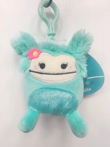 Squishmallows Joelle le Bigfoot à clipser 3,5" neuf avec étiquette - Photo 1/4