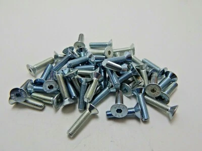 TORNILLOS MÁQUINA CABEZA PLANA 5MM X 20MM ZINC Foto 1 de 4