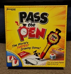 Pass The Pen - The World's Fastest Drawing Game - Complete - Free Postage - Picture 1 of 6