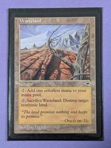 MTG Magic The Gathering: Tempest: Wasteland Uncommon - LP - Picture 1 of 7